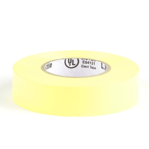 L.H. Dottie 3/4'' x 60' Yellow Electrical Tape, 10PK